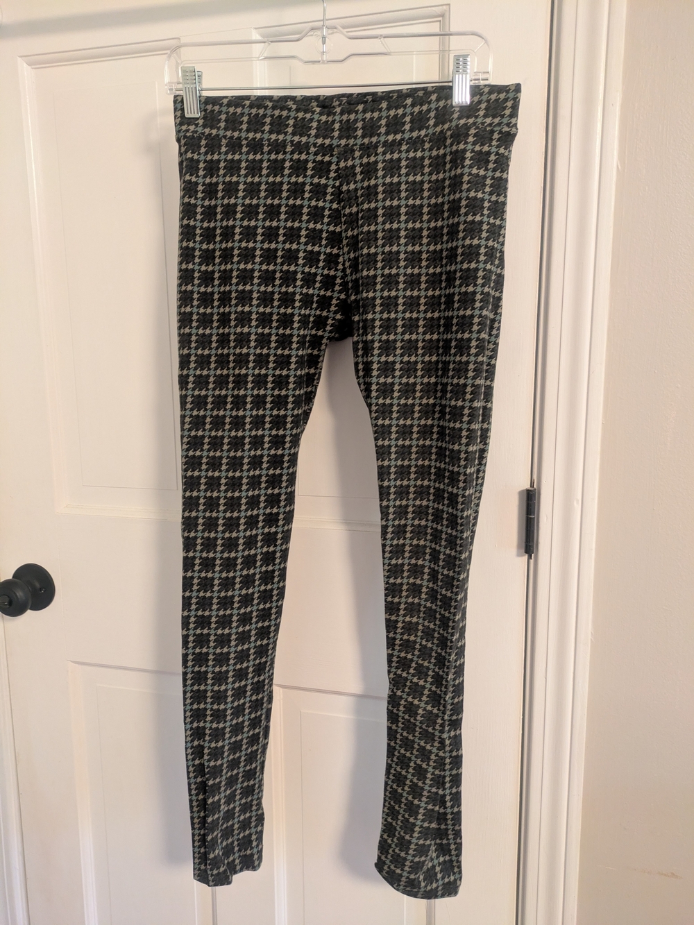 Pact Houndstooth Organic Cotton Leggings